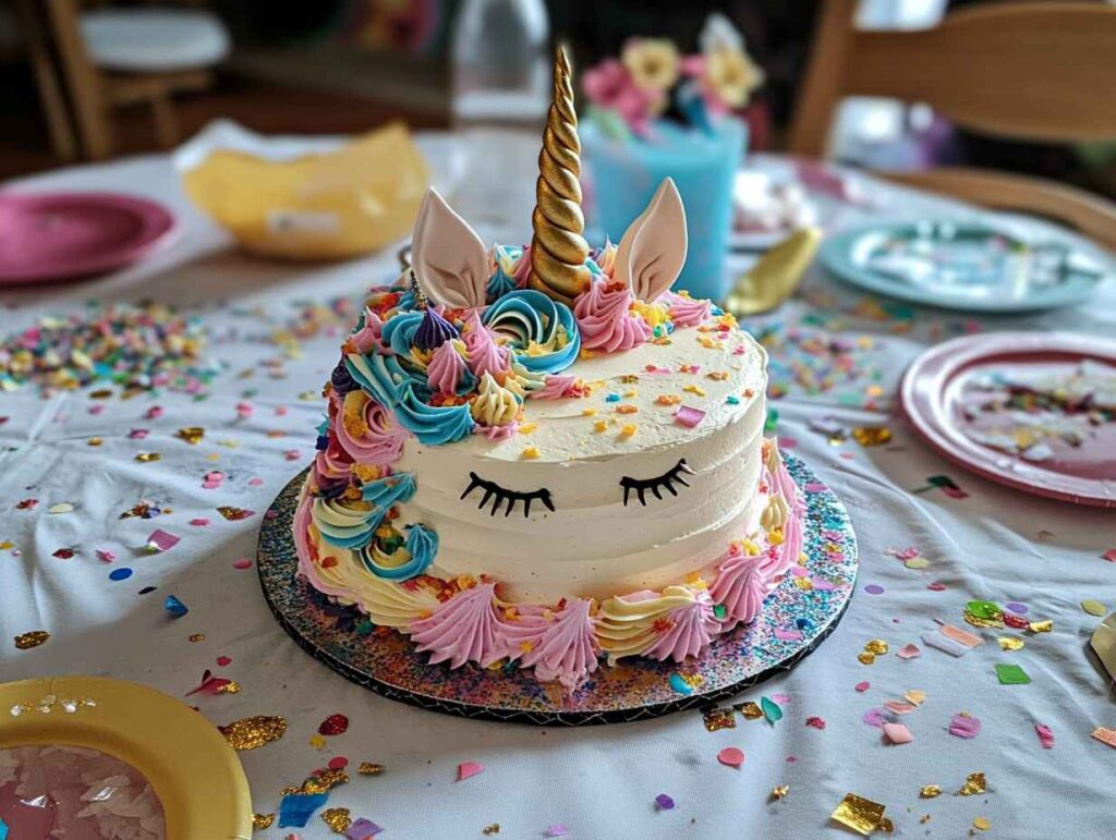 a unicorn cake